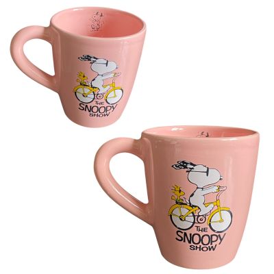 Snoopy Bici - Rosa - Taza