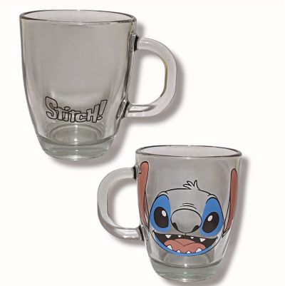 Taza vidrio - Lilo & Stitch...