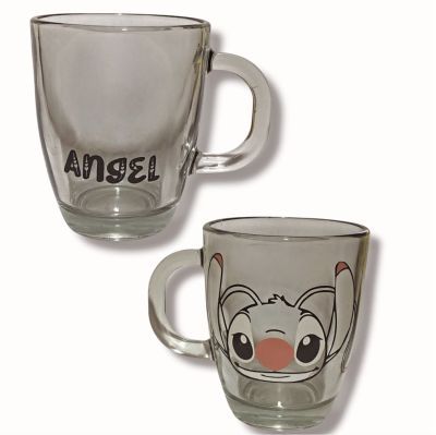 Taza vidrio - Lilo & Stitch...