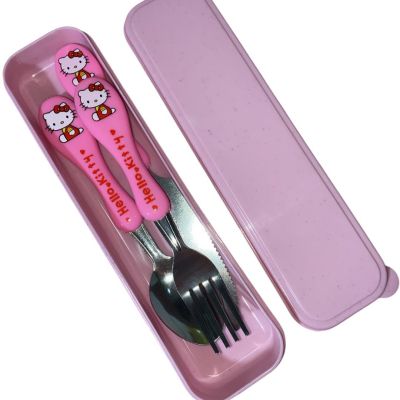 Set cubiertos Hello Kitty...